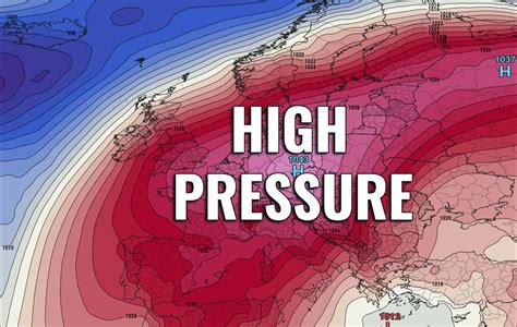 A powerful high-pressure system dominates Europe until the New Year ...