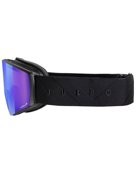 Julbo Razor Edge Gris Noir Reactiv 1 3 High Contrast Flash Bleu