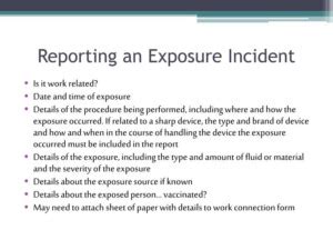 Stericycle Bbp Exposure Incident Report Form - ReportForm.net