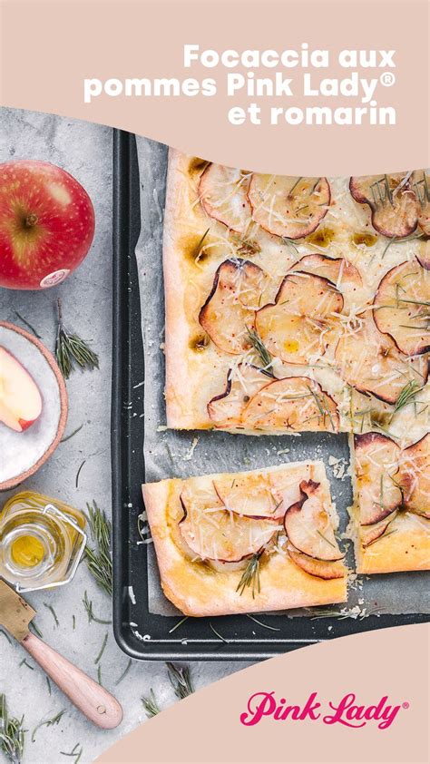 Focaccia Aux Pommes Pink Lady Et Romarin Rosemary Foccacia Focaccia