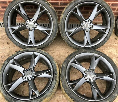 Audi A5 S Line 19 Inch Alloy Wheels 5 X 112 Quattro Y Spoke A4 A6 S4 S5