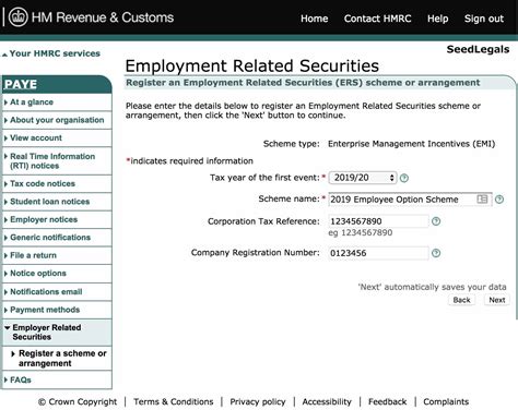 How To Register Your Emi Option Scheme With Hmrc