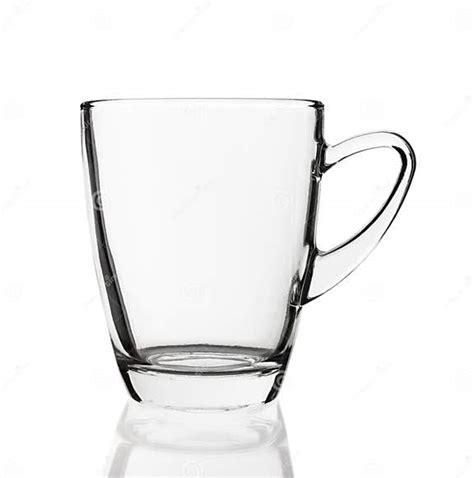 Empty Glass Cup Stock Photo Image Of Elegant Reflection 32048320