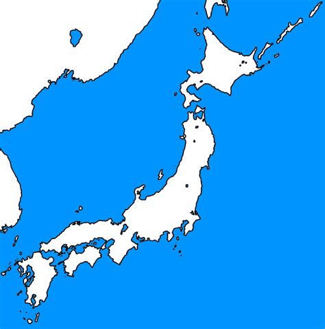 Blank map of Japan template by kyuzoaoi on DeviantArt