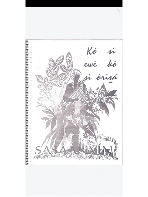 Kosi Ewe Kosi Orisa - Ossayn | PDF