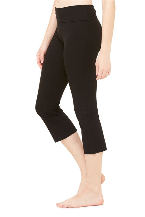 Womens Cotton Spandex Capri Pant Bella Canvas