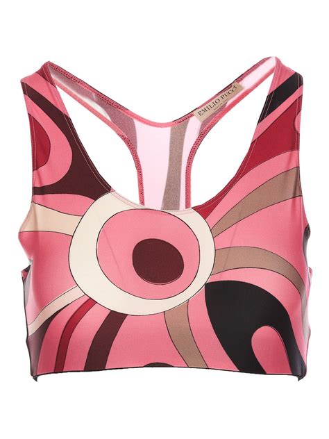 Emilio Pucci Top Nude Nude Damen ETP E THEBS