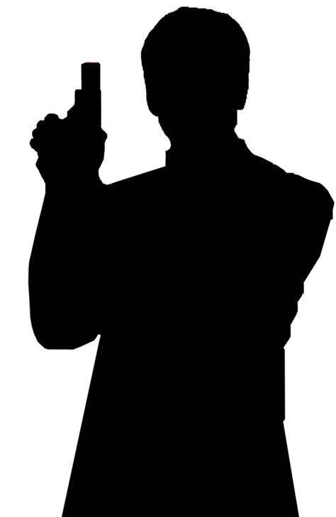 Bond Silhouette At Getdrawings Free Download