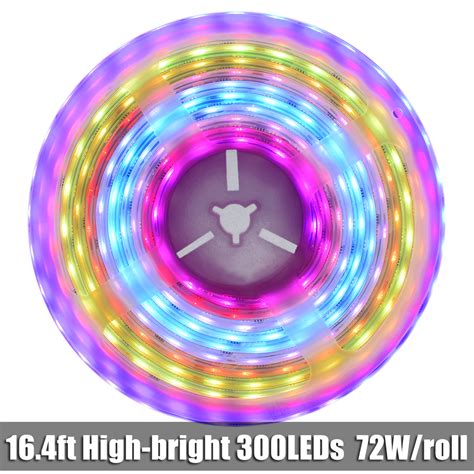 Ws2811 Dc1224v 300leds Series Flexible Led Strip Lights Addressable Programmable Full Color