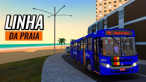 PRÓTON BUS SIMULATOR MOD MAPA DETALHADO LINHA DE PRAIA SUPER