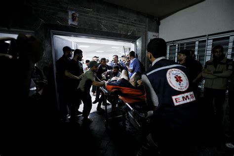 More Than 500 Dead Following Strike On Hospital In Gaza Hamas Says