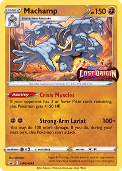 Machamp | Sword & Shield Promo | TCG Card Database | Pokemon.com