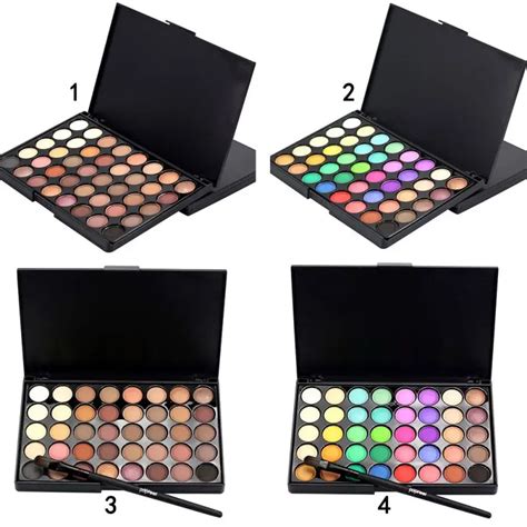 Palette Maquillage De Fards Paupi Res Couleurs Nacr Mat Terre