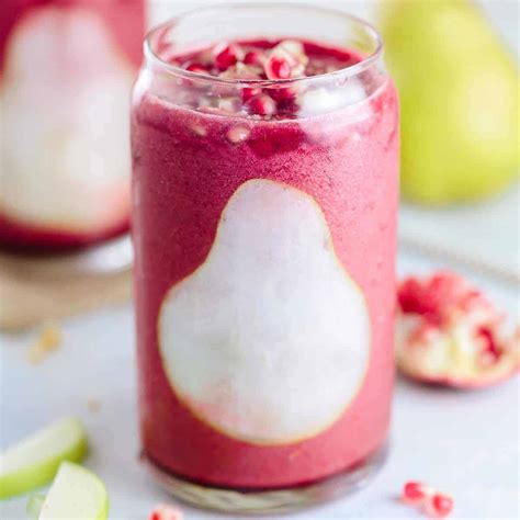 Pomegranate Smoothie Recipe Jessica Gavin