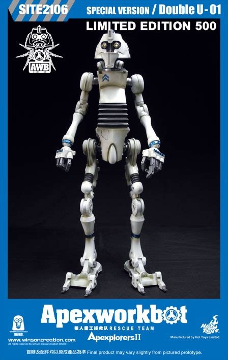 Toyhaven Winson Classic Creation X Hot Toys Apexplorers II Apexworkbot Double U 01 Special
