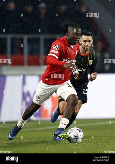 EINDHOVEN - Johan Bakayoko of PSV Eindhoven during the UEFA Champions ...