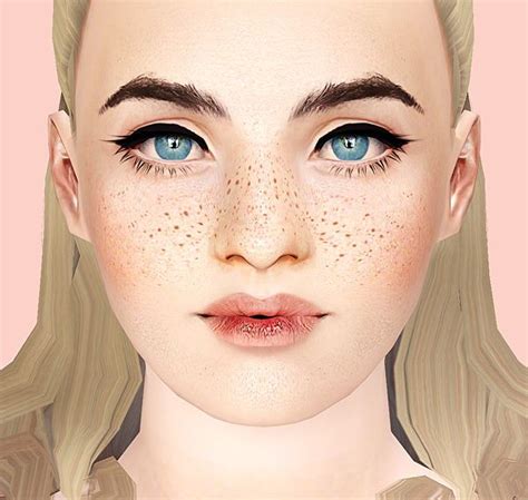 Sims 4 Cc Female Freckles Dsaemeta