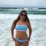 Ruffle Bandeau Bikini Set In Yellow Zaful