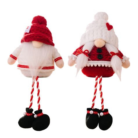 Heavendolls Creative Christmas Love Gnome Rudolph Faceless Doll 012