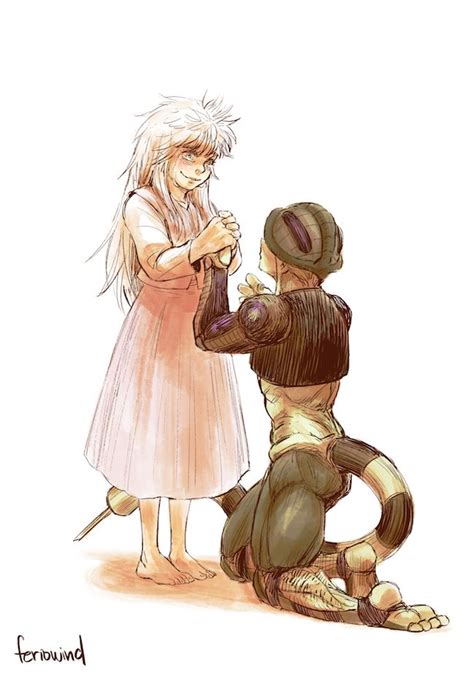 Komugi And Meruem Cute Characters From Hunter X Hunter