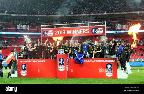 FA Cup Final Manchester City V Wigan Athletic Wembley Stadium London