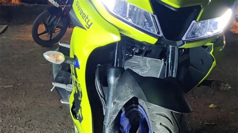 Yamaha R15 V3 Neon Green Wrapping Stickers Modified Atelier Yuwaciaojp