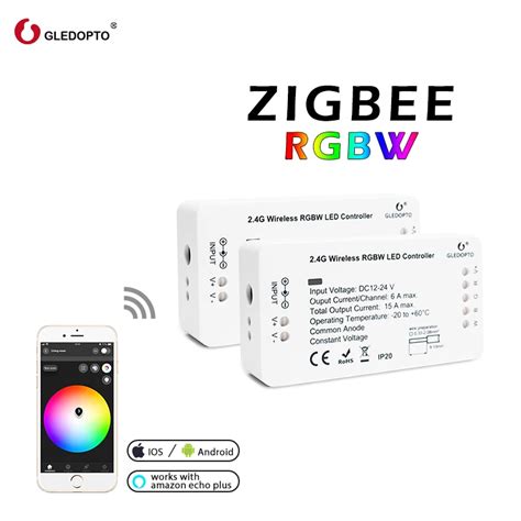 Zigbee Zll Link Smart Strip Light Rgb Rgbw Controller Dc V V Zigbee