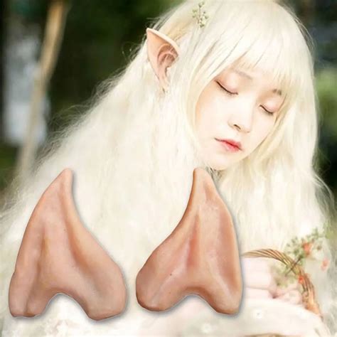 Buy 1 Pair Latex Fairy Pixie Elf Ears Cosplay