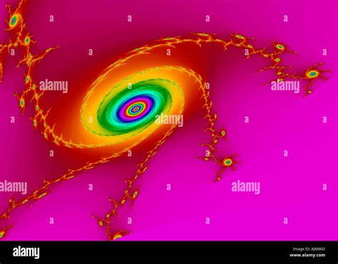 Representation Of Complex Mathematical Iteration Stock Photo Alamy