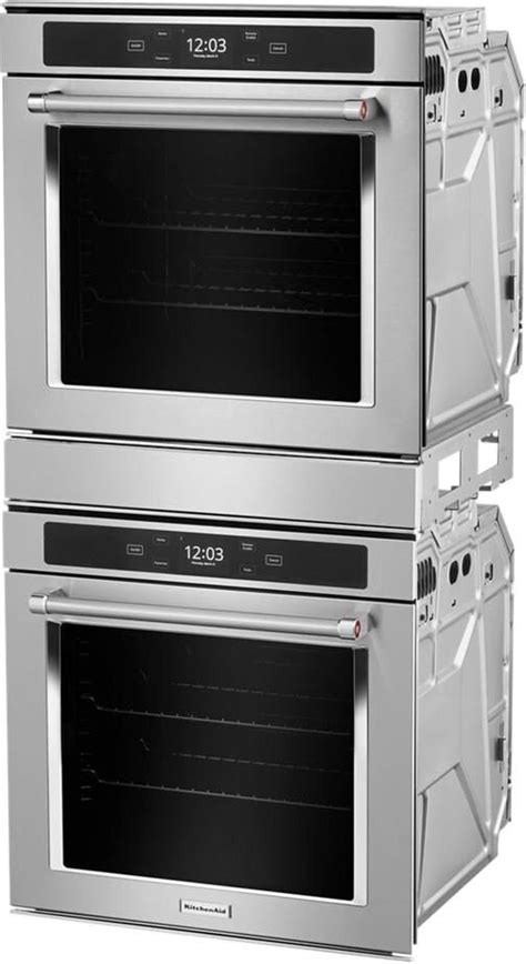 Kitchenaid Kodc504pps 24 Inch Double Convection Smart Electric Wall Oven With 52 Cu Ft Total