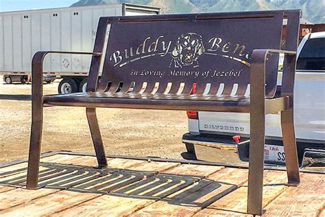 Dog Park Benches - Superior Laser Cutting