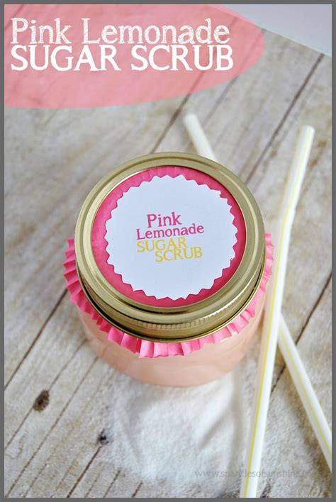 Pink Lemonade Sugar Scrub Sparkles Of Sunshine