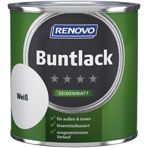 Renovo Buntlack Seidenmatt Wei Ral Hagebau De