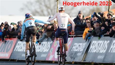 Cyclocross World Championships 2023 Hoogerheide 2023 Mathieu Van Der