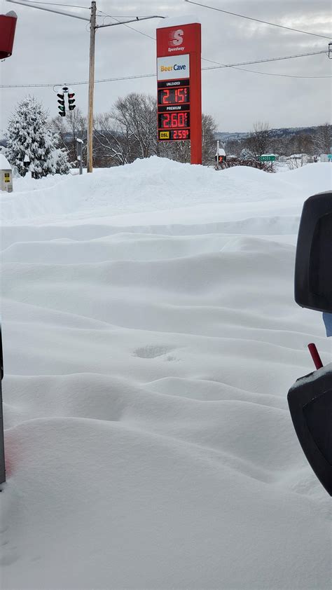 This is what 40 inches plus of snow looks like. : r/pics