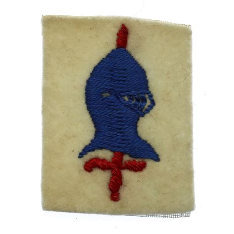 56th London Armoured Division Cloth Formation Sign