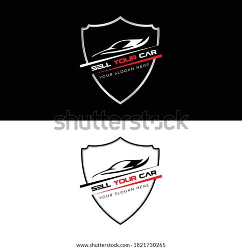 Car Sell Company Logo Design Stock Vector Royalty Free 1821730265