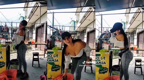 Video Sexy Vendedora De Jugos Paraliza Las Redes Sociales