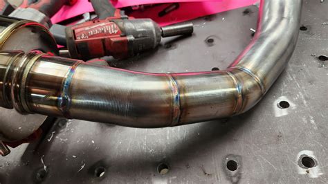 Custom Exhaust Work Turn 5 Fabrication