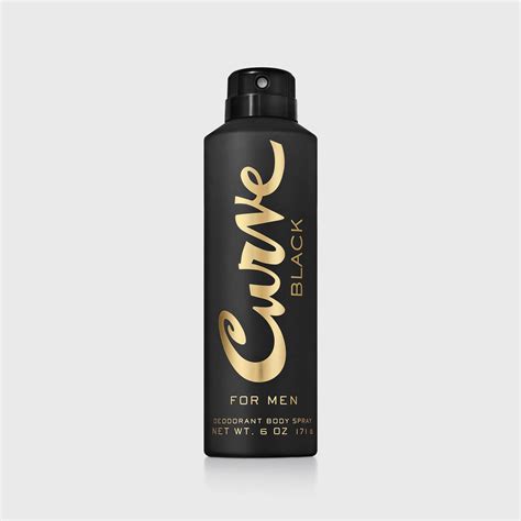 Curve Black® For Men Deodorant Body Spray 60 Fl Oz Curve Fragrances