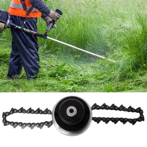 Drop Ship 65mn Trimmer Head Coil Chain Cutter Garden Grass Trimmers Tool Fit Lawn Mower In Power