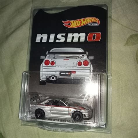 Custom Card Nismo Nissan Skyline Gtr Bnr R Silver Hw Hot Wheels Shopee Singapore