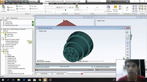 Analysis Technologies Tutorial Using Autodesk Moldflow 2019 YouTube