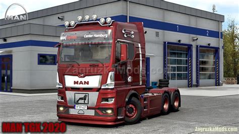 MAN TGX 2020 Interior V6 5 1 46 X For ETS2 Truck Mod