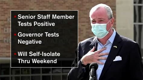 Gov. Murphy to stay isolated pending multiple tests after staffers ...