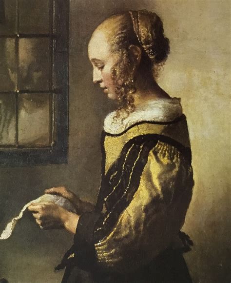 Johannes Vermeer Girl Reading A Letter Custom Framed Print Etsy