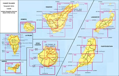 Maps Of The Canary Islands Klima Naturali