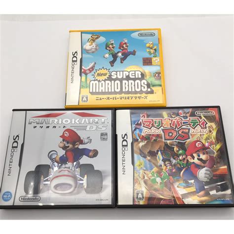 【Direct from Japan】Nintendo DS Mario Kart , New Super Mario Bros ...