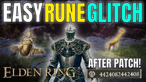 ELDEN RING 250K IN SECONDS RUNE FARM EASY RUNE GLITCH EARLY GAME