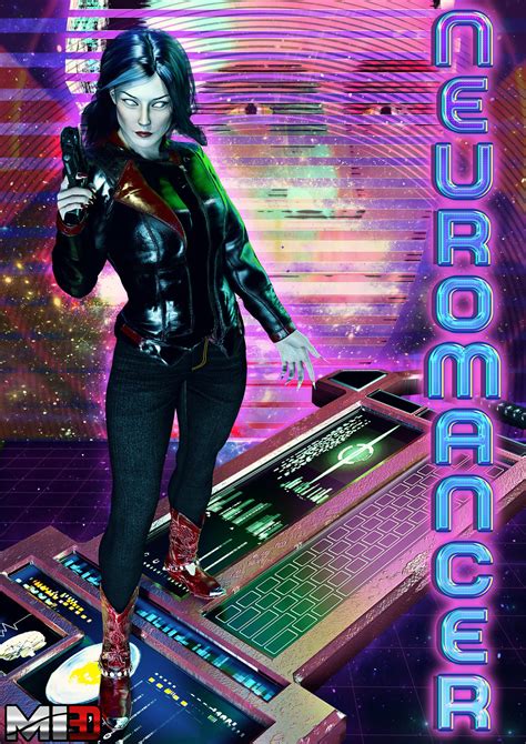 Molly - Neuromancer by MI3DART on DeviantArt